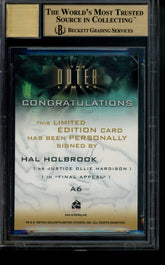 2003 The Outer Limits Autograph Hal Holbrook Limited Auto BGS 9.5/10 Gem Mint